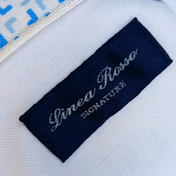 LINEA ROSSO SIGNATURE MEN'S SILK-RAYON BLEND LUX SS SHIRT - Picture 7 of 17